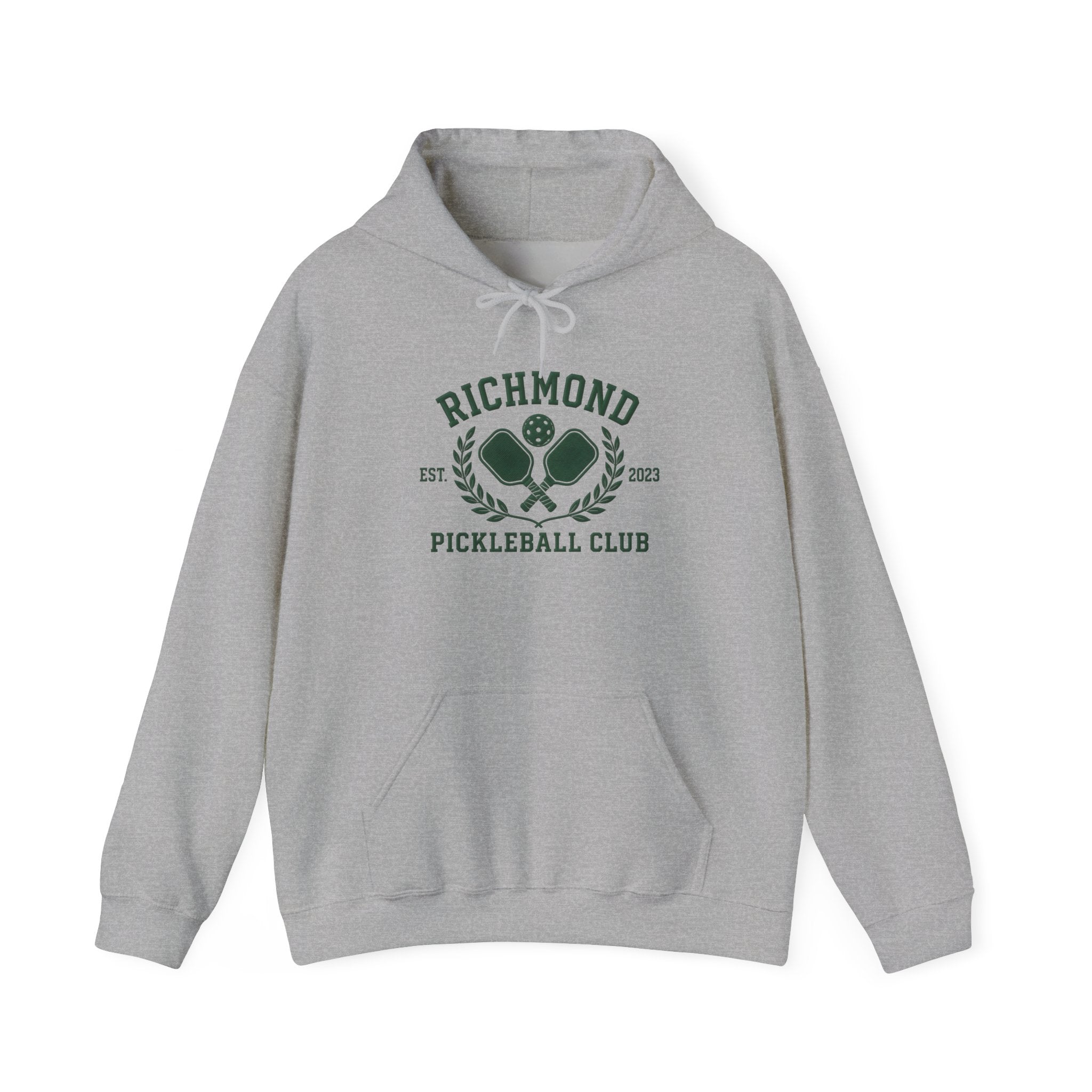 Richmond Pickleball Club Hoodie — Established 2021 Club Crest Sweatshirt