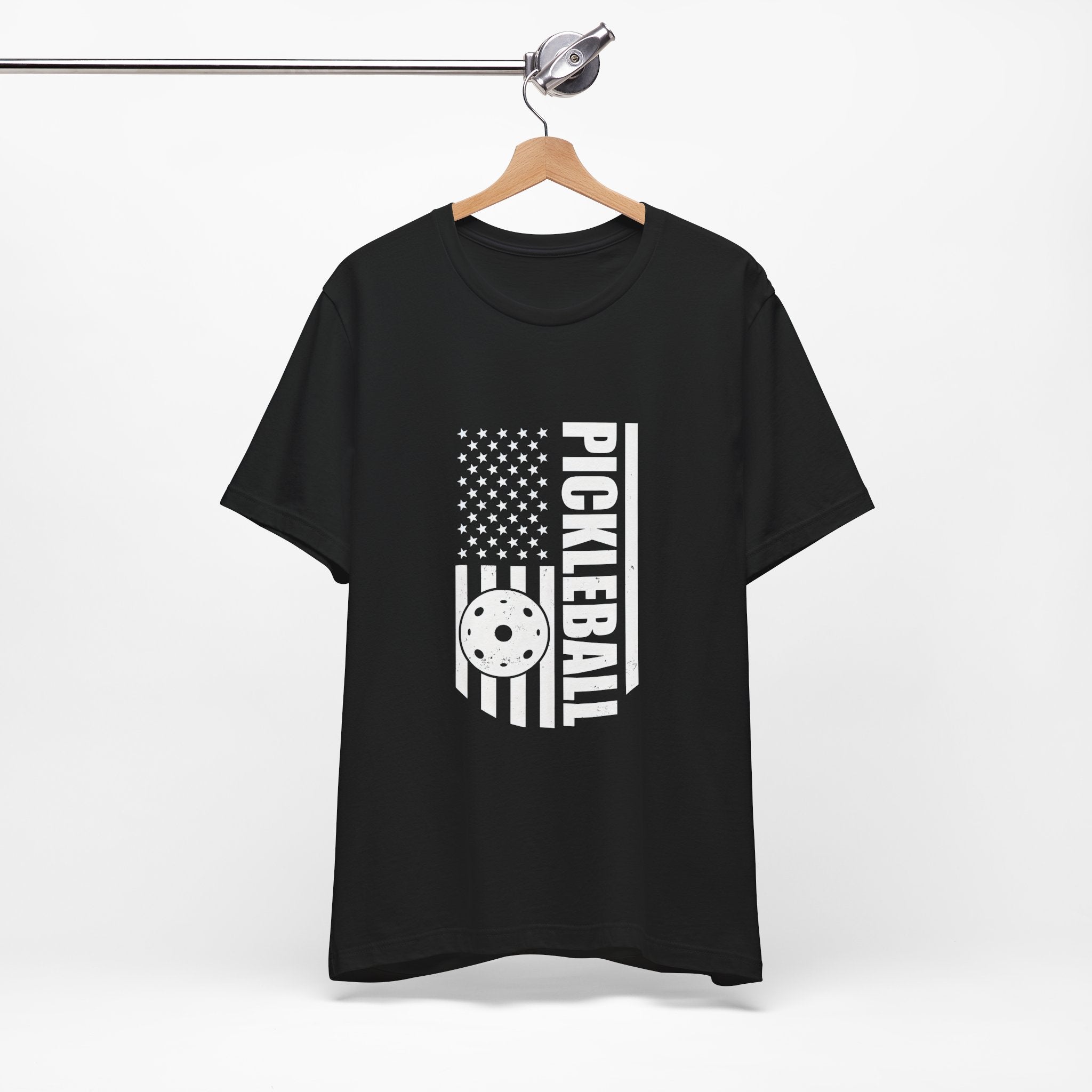 Pickleball Flag Tee — American Pickleball Player T-Shirt