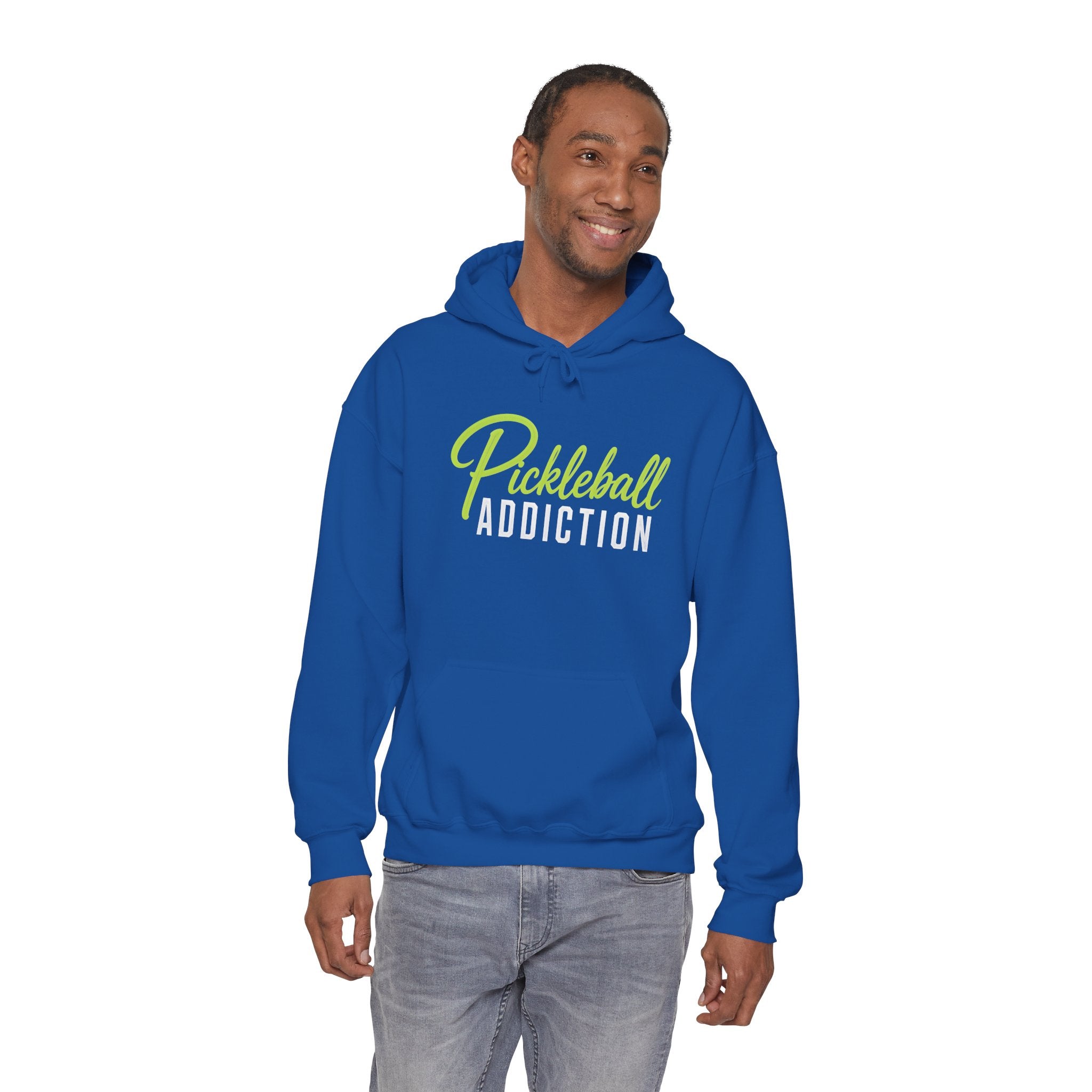 Pickleball Addiction Hoodie - Pickleball Sports Pullover for Players & Fans