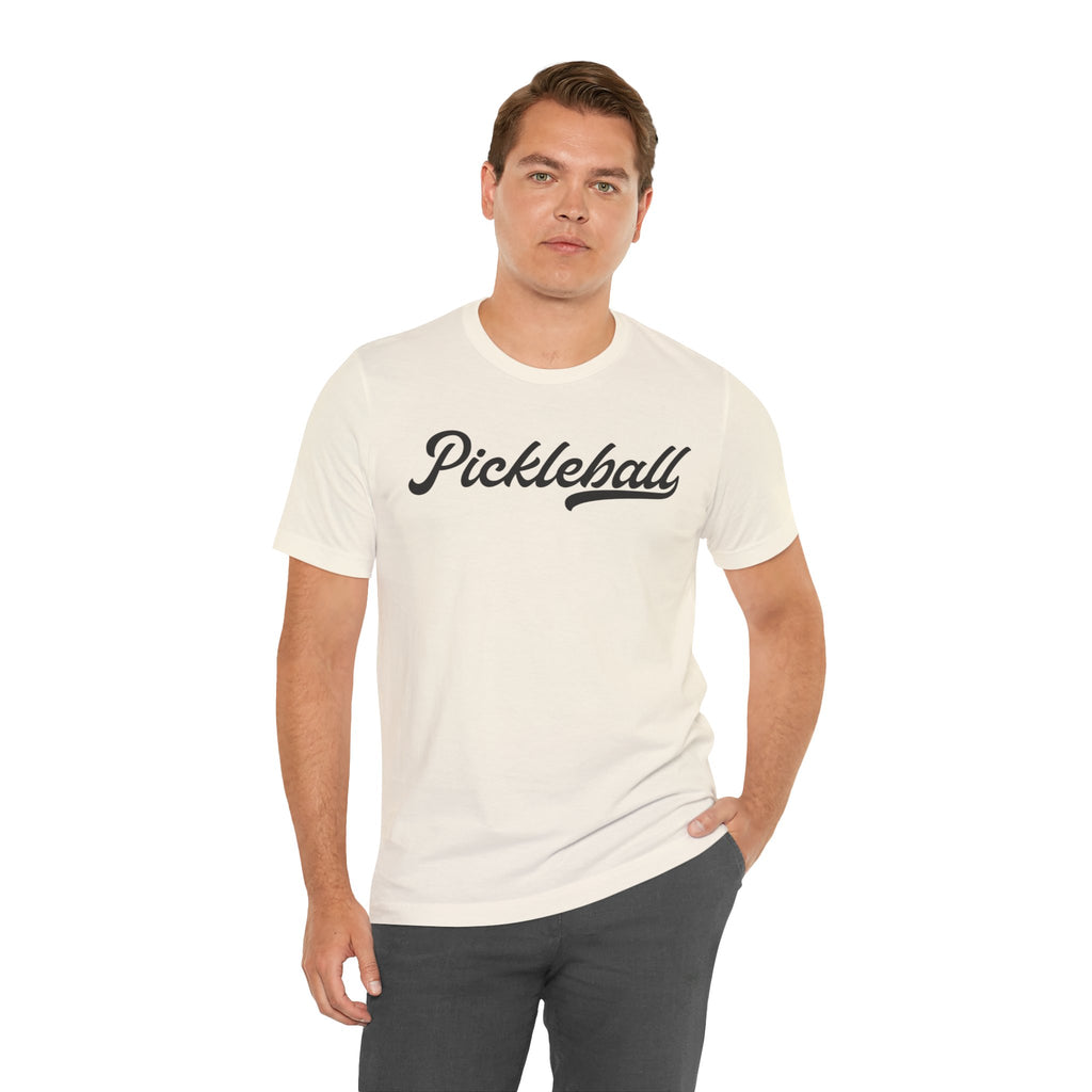 Pickleball Script Tee — Retro Pickleball Shirt for Players & Fans