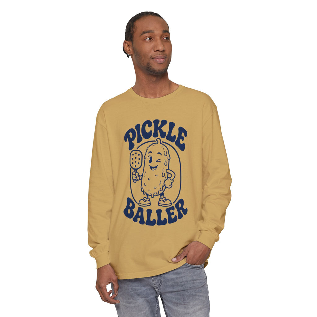 Pickle Baller Long Sleeve Tee