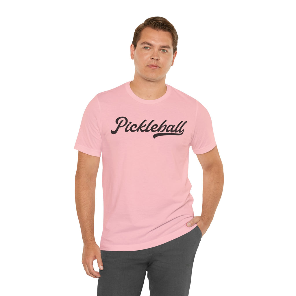 Pickleball Script Tee — Retro Pickleball Shirt for Players & Fans