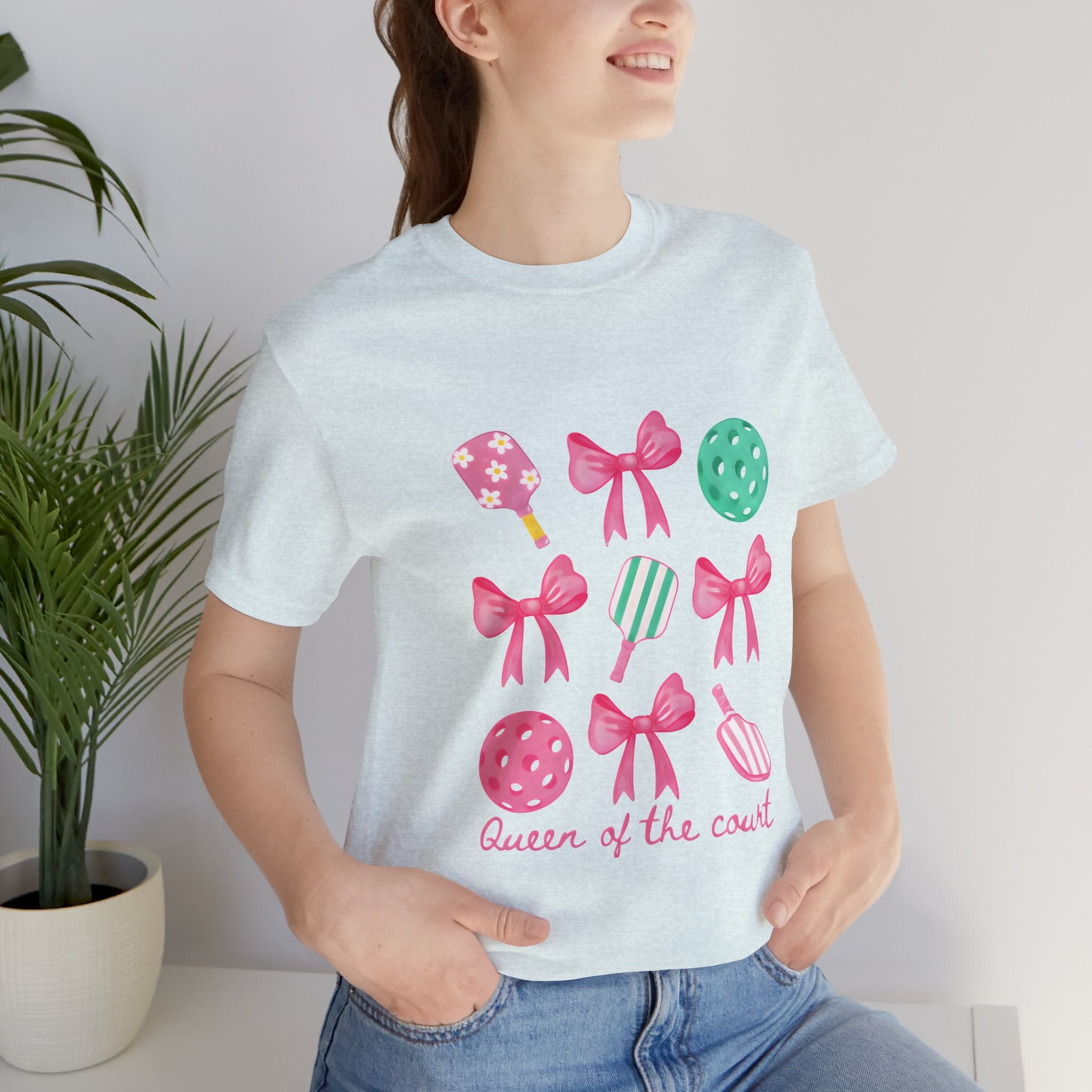 Queen of the Court Candy Pickleball T-Shirt