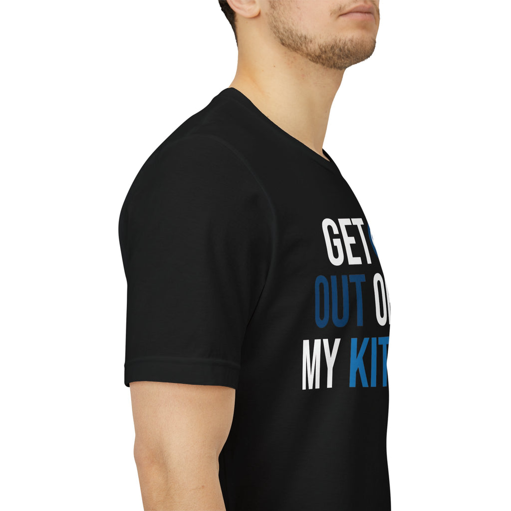 Get Out of My Kitchen Pickleball T‑Shirt – Funny Court & Kitchen Play Tee