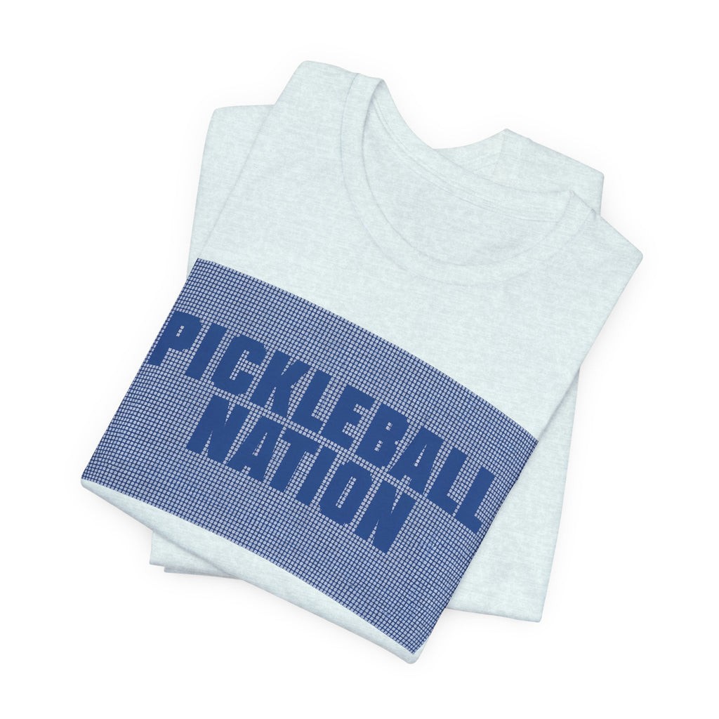 Pickleball Nation T-Shirt — Retro Court Graphic Tee for Players & Fans