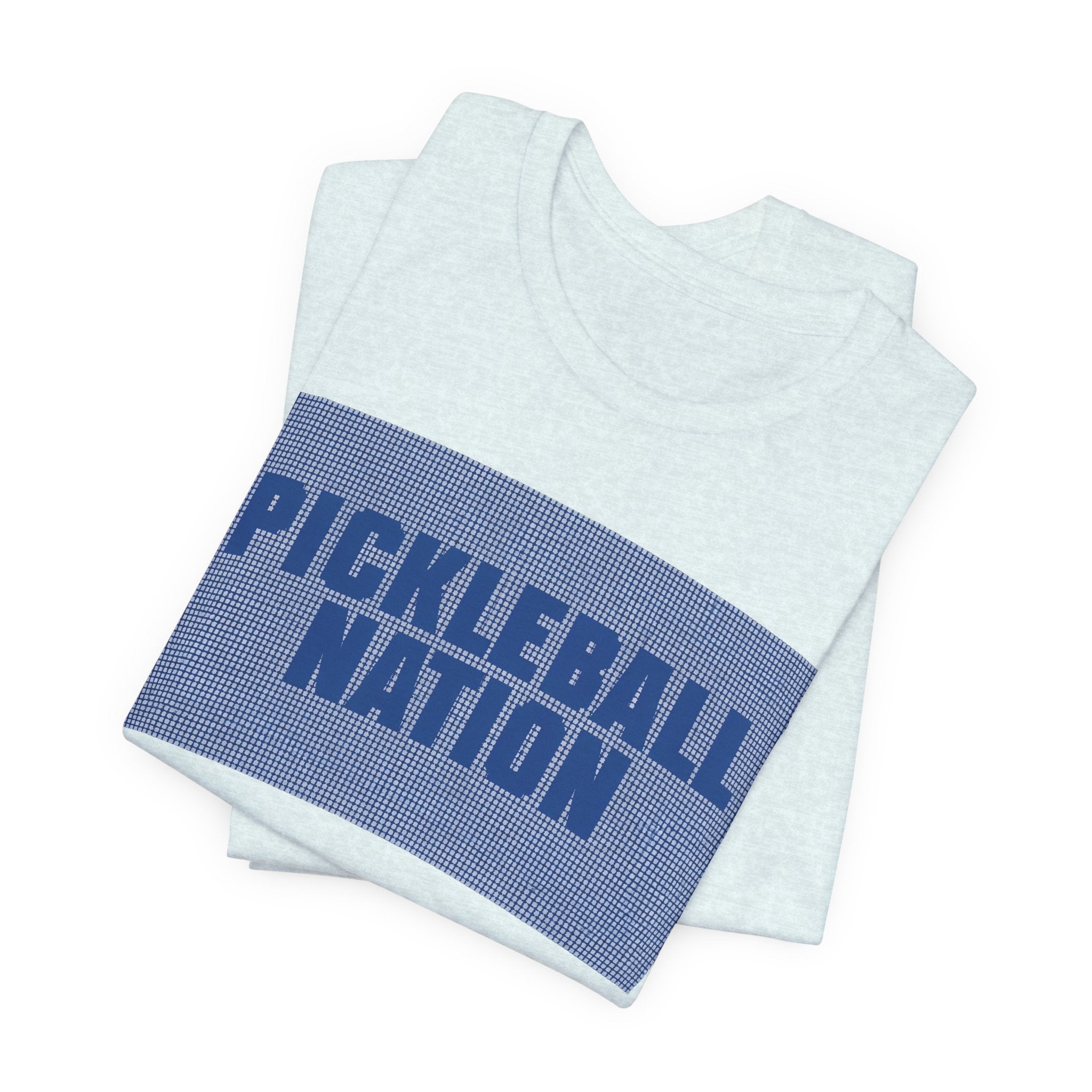 Pickleball Nation T-Shirt — Retro Court Graphic Tee for Players & Fans