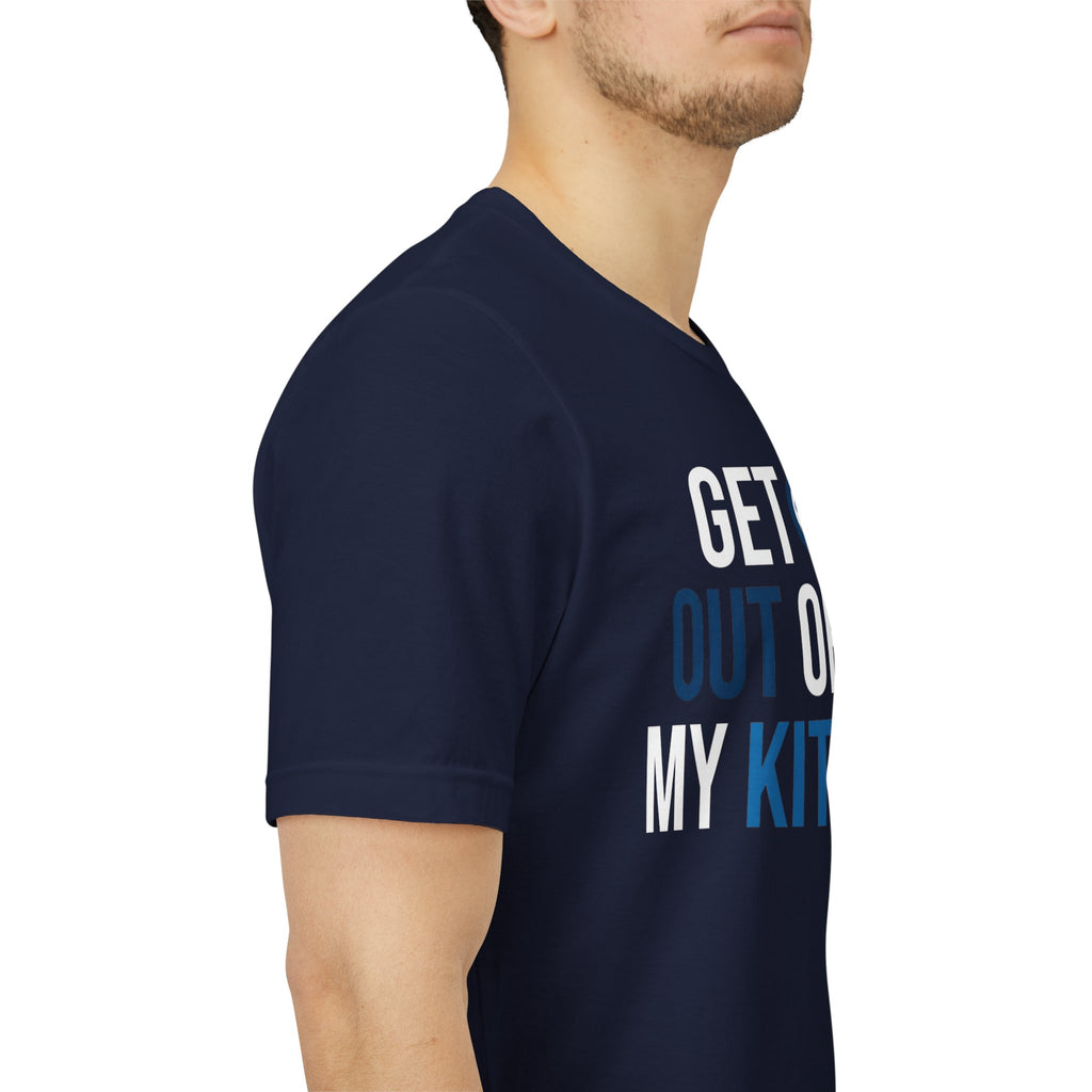 Get Out of My Kitchen Pickleball T‑Shirt – Funny Court & Kitchen Play Tee