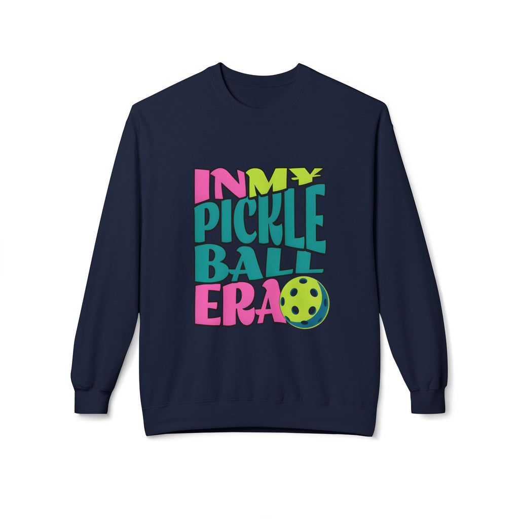 Pickleball Era Crewneck Sweatshirt — "In My Pickleball Era" Colorful Graphic