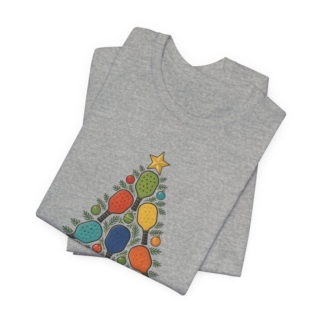 Christmas Tree String Lights T‑Shirt — Retro Holiday Bulb Tee