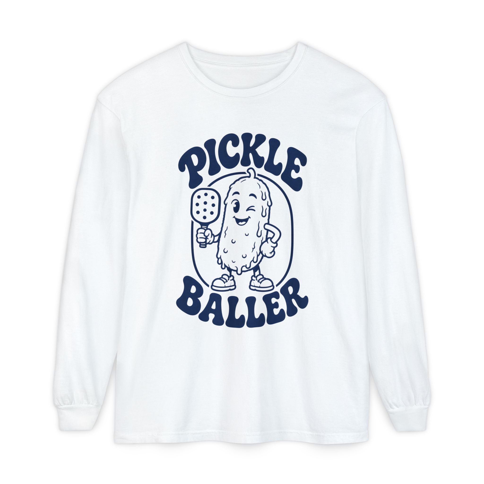 Pickle Baller Long Sleeve Tee