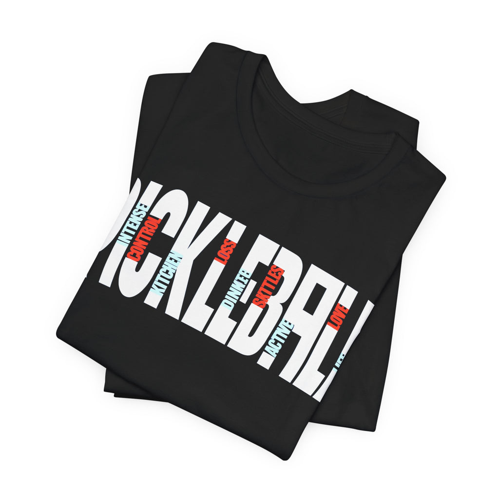 Pickleball Graphic Tee – Vintage Paddle & Ball Design