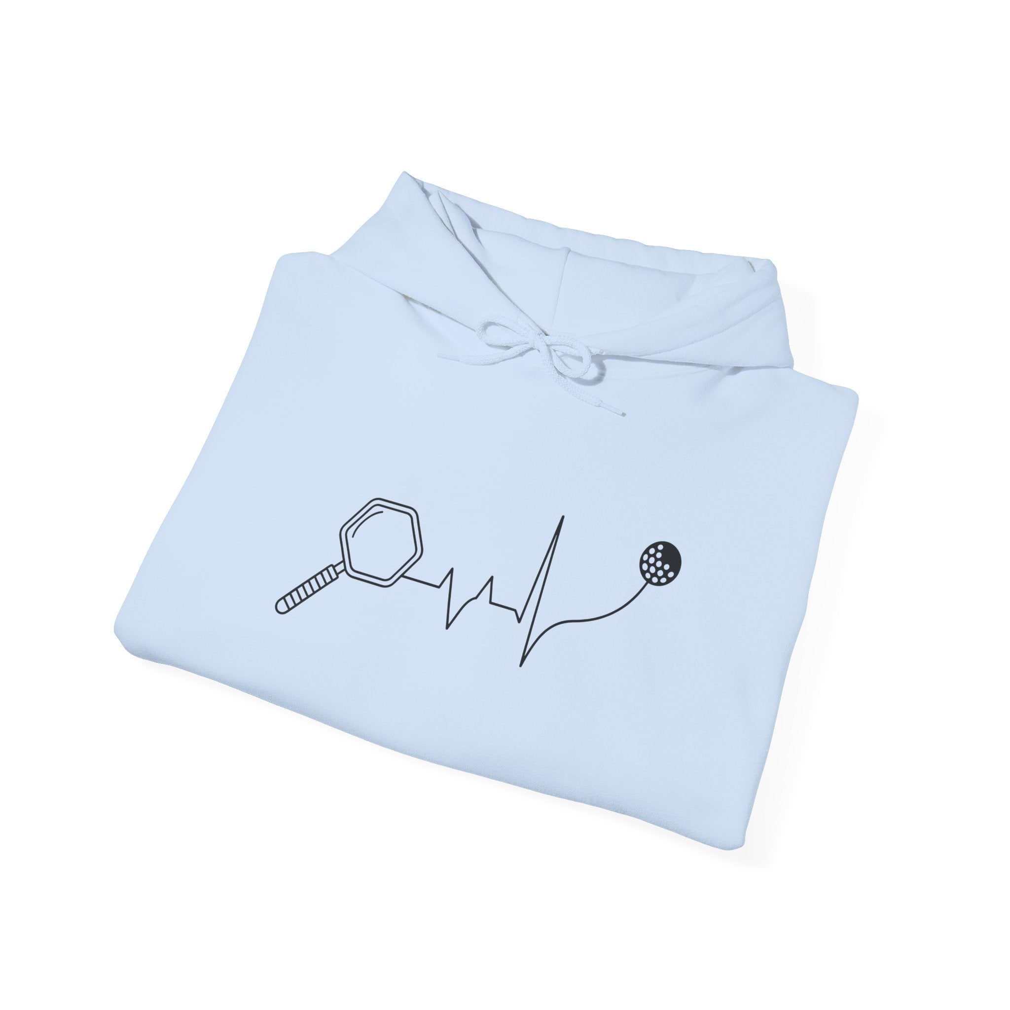 Microscope Heartbeat Hoodie — Science Lover Lab Tech Sweatshirt