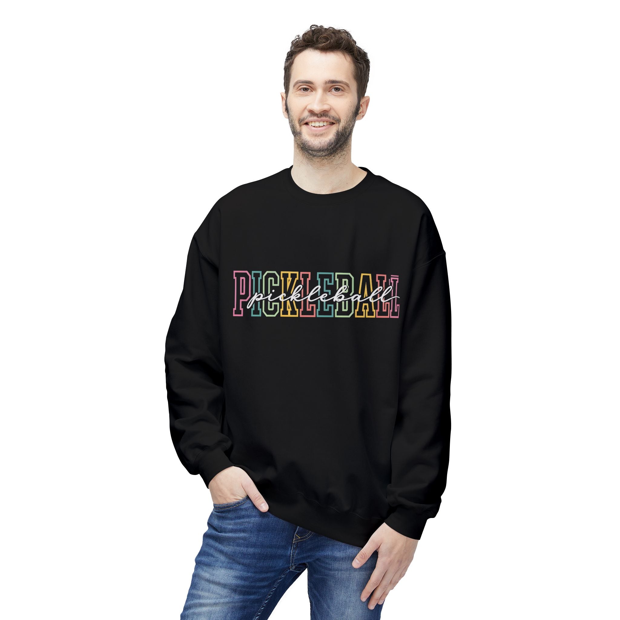 Pickleball Retro Logo Sweatshirt
