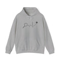 Microscope Heartbeat Hoodie — Science Lover Lab Tech Sweatshirt