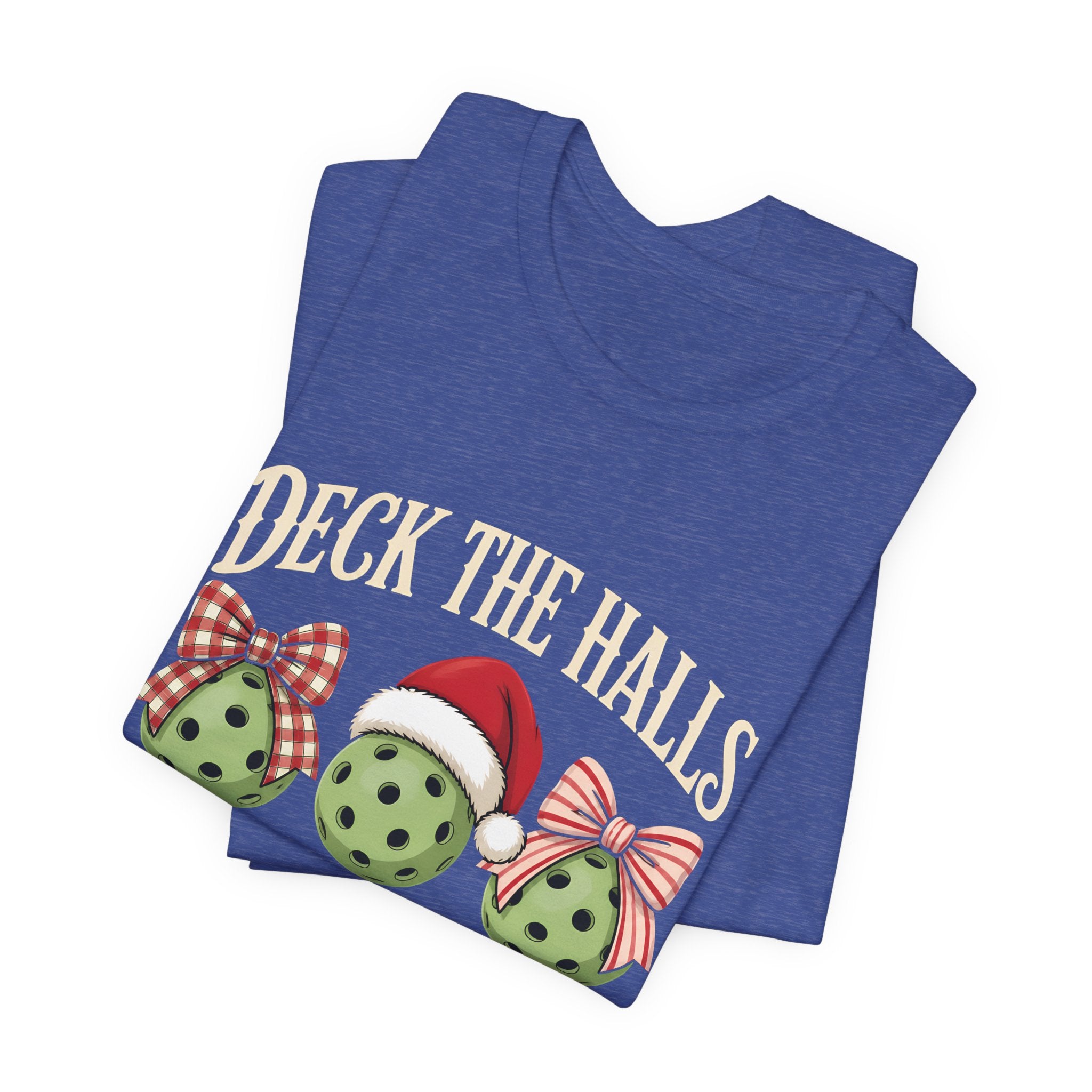 Deck the Halls with Pickleballs Christmas Tee