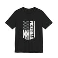 Pickleball Flag Tee — American Pickleball Player T-Shirt