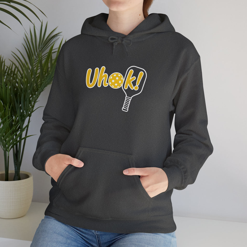 Pickleball 'Uh oh!' Paddle Hoodie – Fun Retro Pickleball Sweatshirt