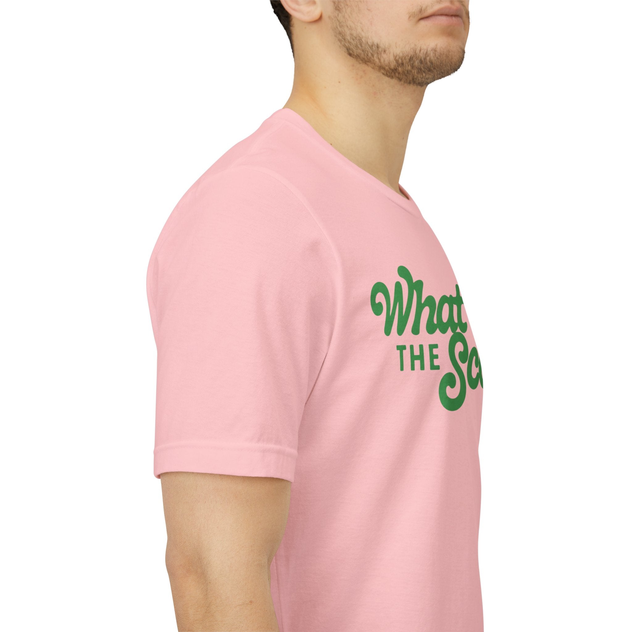 What's The Score? Graphic Tee — Retro Script Sports Fan T-Shirt