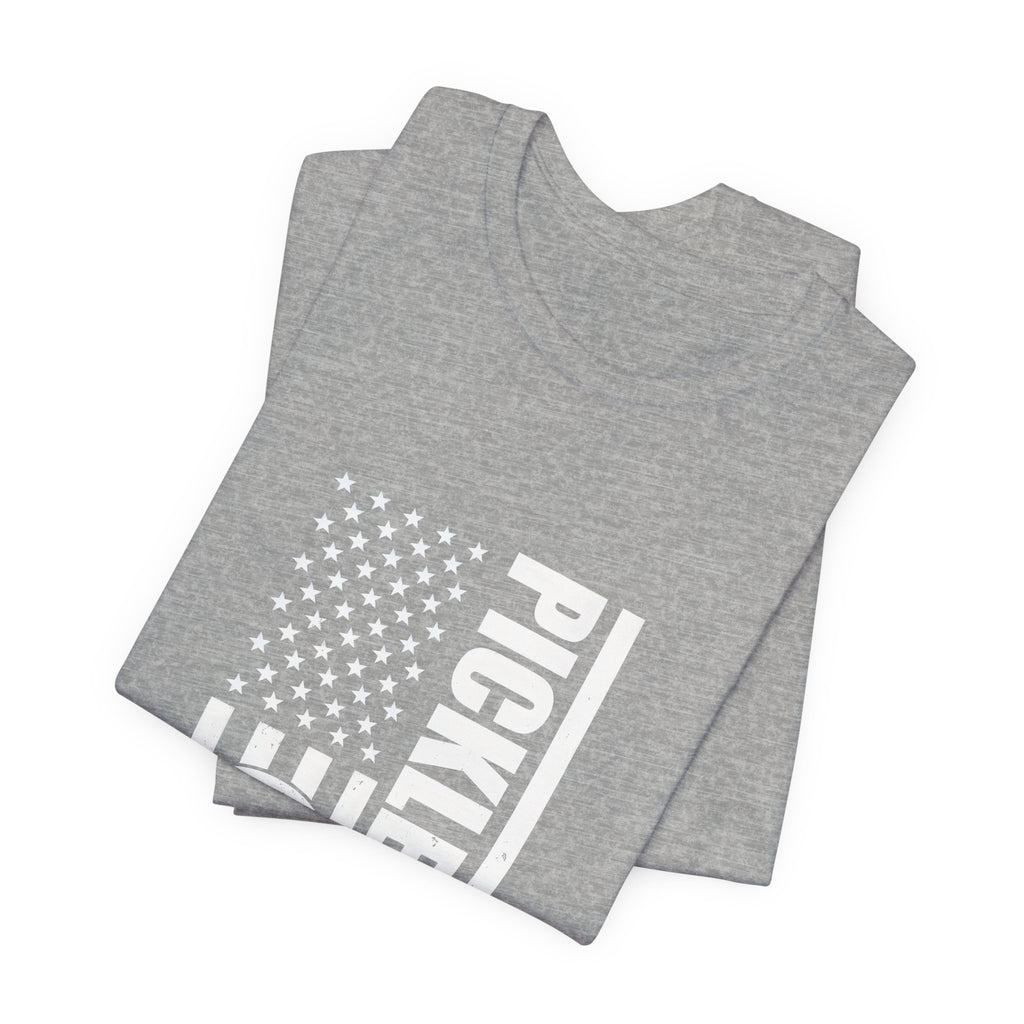 Pickleball Flag Tee — American Pickleball Player T-Shirt