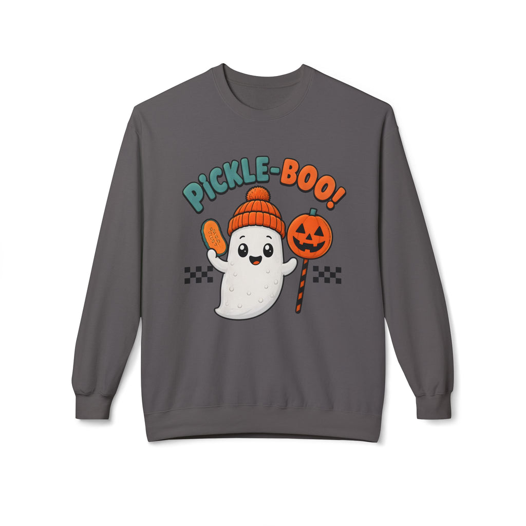 Halloween Pickle-Boo Ghost Sweatshirt