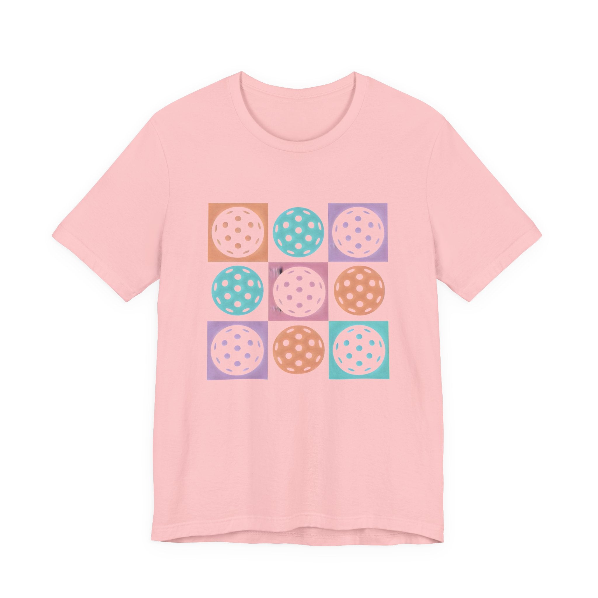 Cookie Pattern T‑Shirt — Colorful Retro Cookie Grid Tee