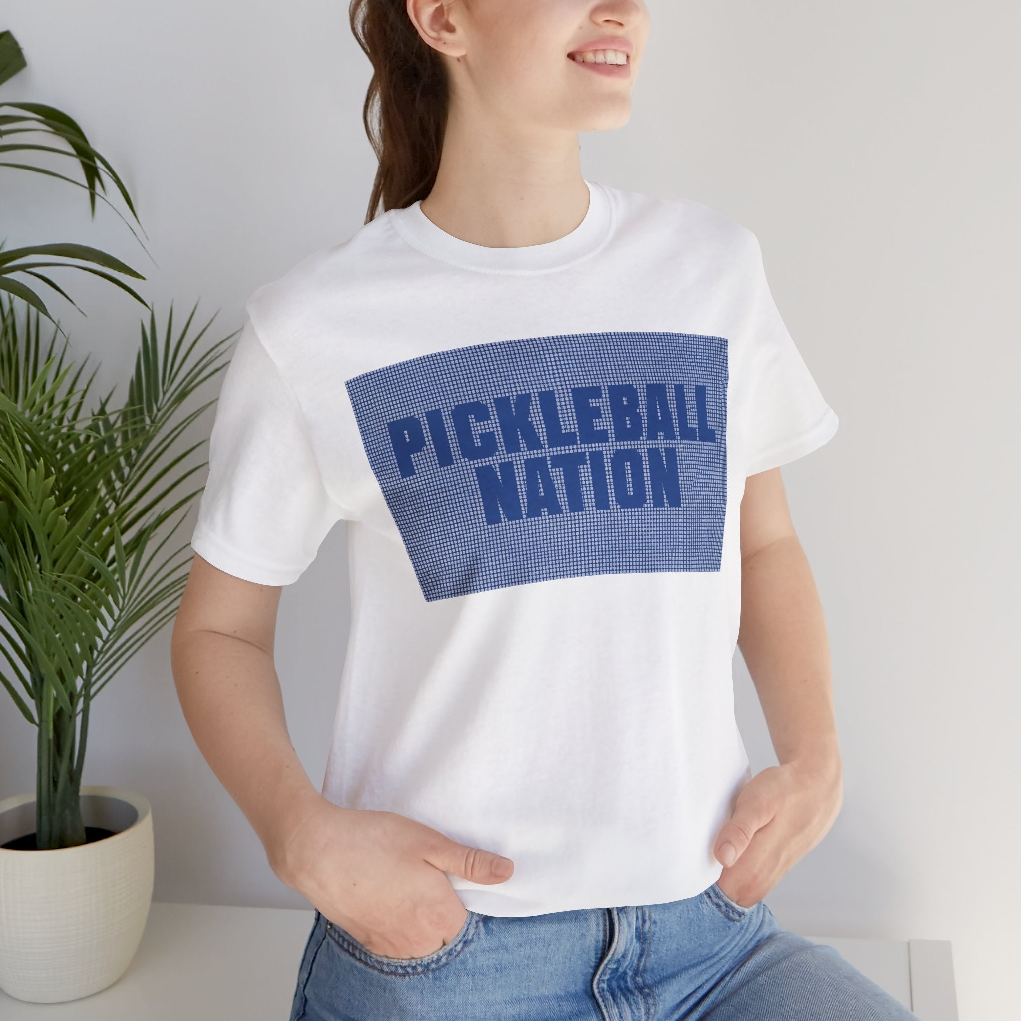 Pickleball Nation T-Shirt — Retro Court Graphic Tee for Players & Fans
