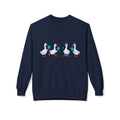 Duck Parade Crewneck Sweatshirt – Cute Cartoon Ducks Graphic