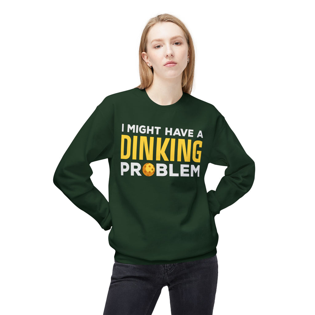 Dinking Problem Sweatshirt — Funny Disc Golf Crewneck