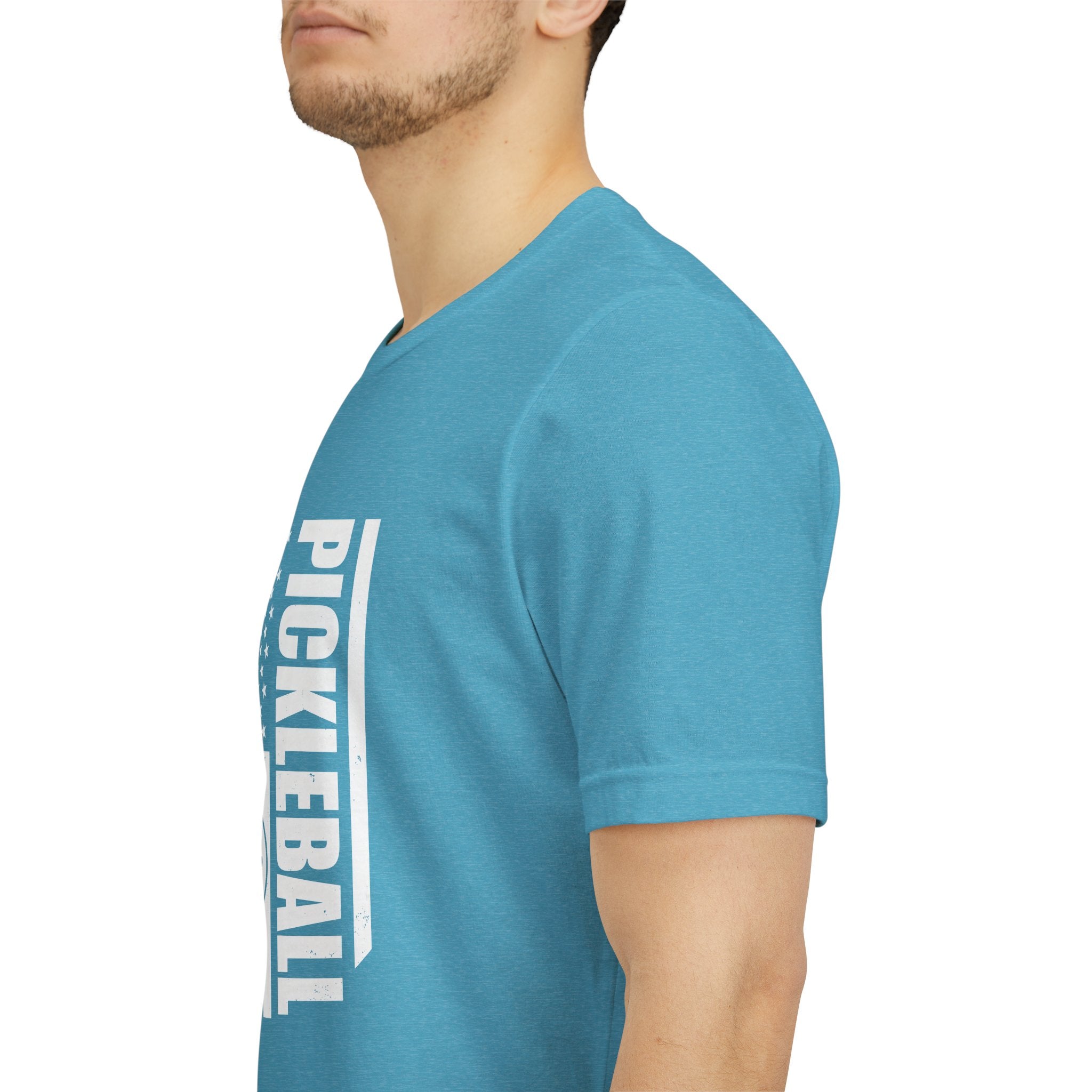 Pickleball Flag Tee — American Pickleball Player T-Shirt