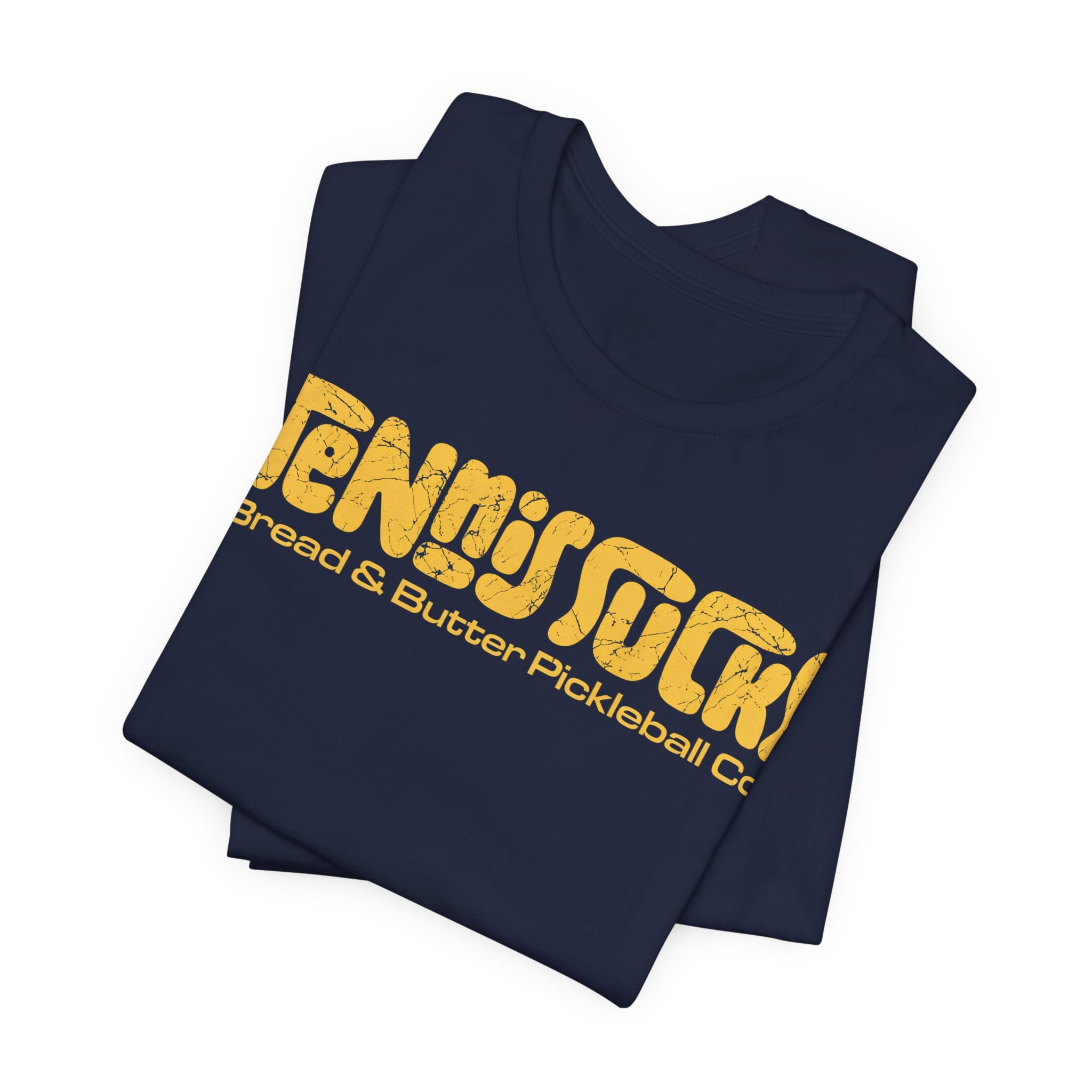 T-Shirt "Tennis Sucks" Vintage Retro Graphic Tee — Funny Tennis Player Gift