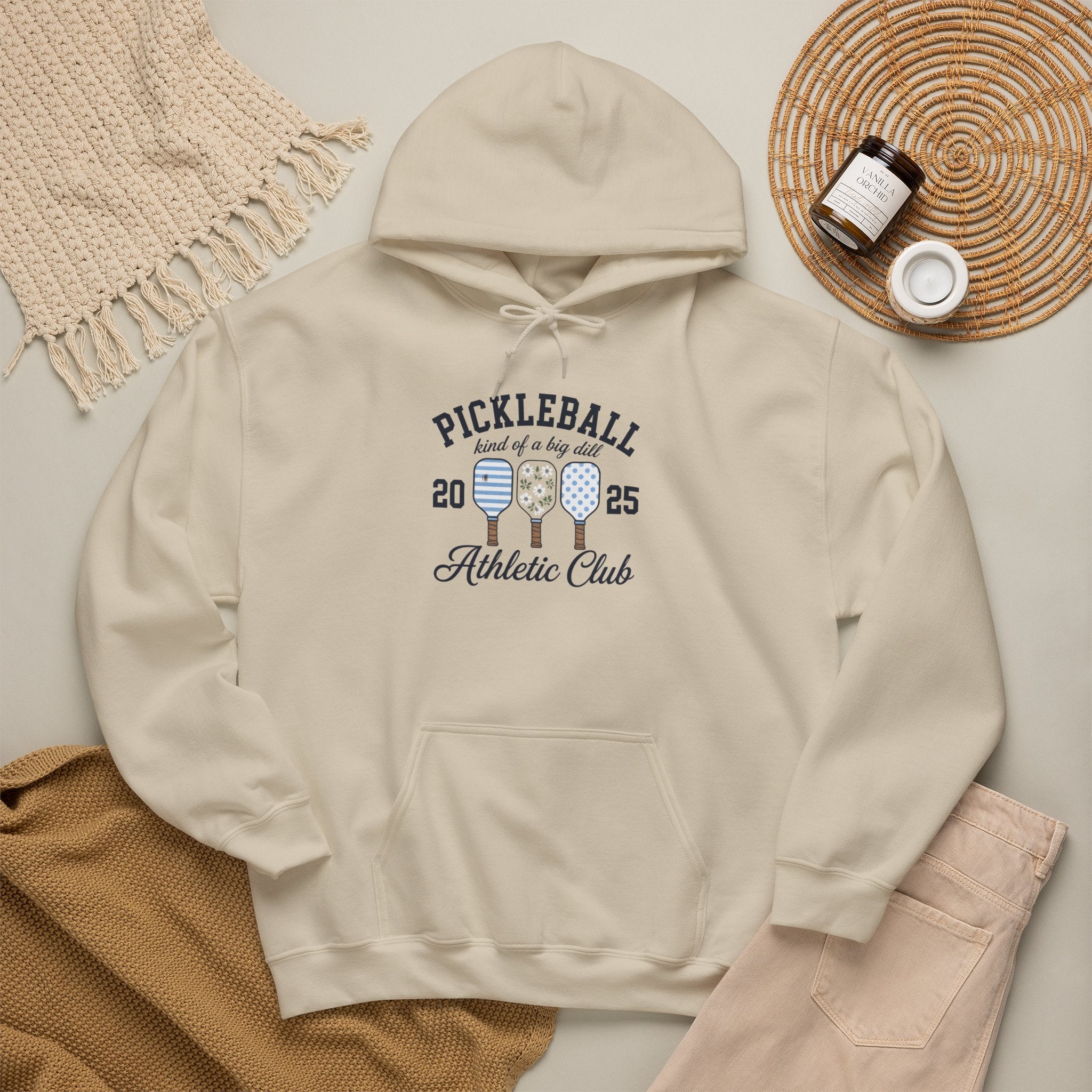 Pickleball Athletic Club Hoodie – 2025 Pickleball Paddles Crew Pullover