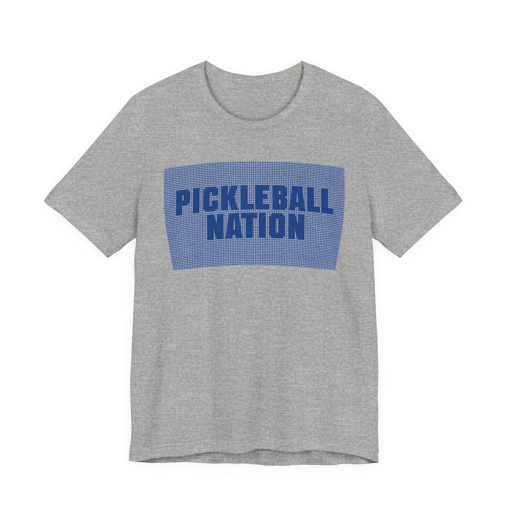 Pickleball Nation T-Shirt — Retro Court Graphic Tee for Players & Fans