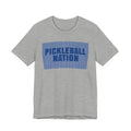 Pickleball Nation T-Shirt — Retro Court Graphic Tee for Players & Fans