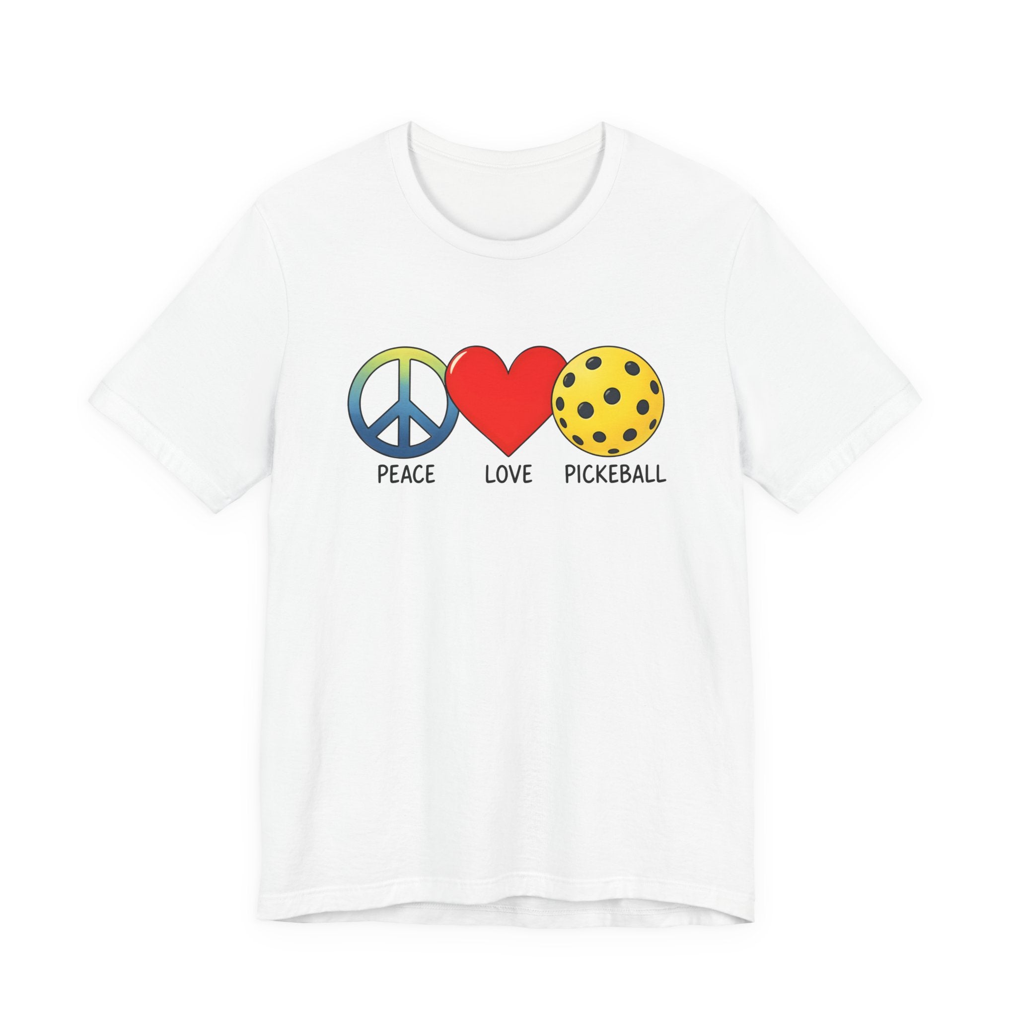 Pickleball Peace Love Tee