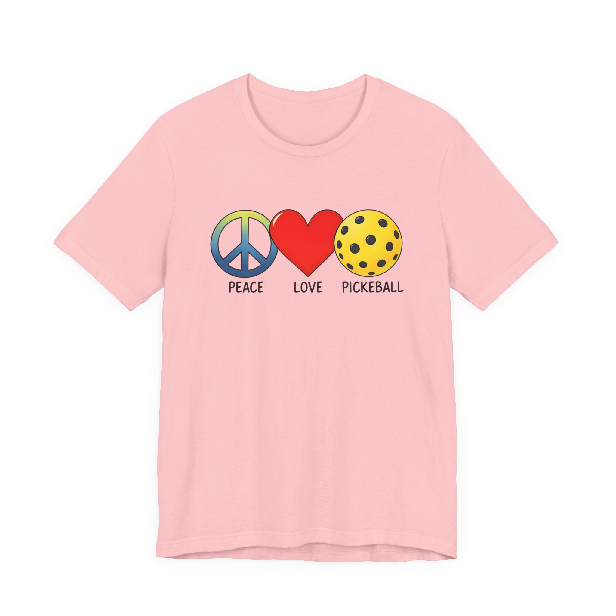 Pickleball Peace Love Tee