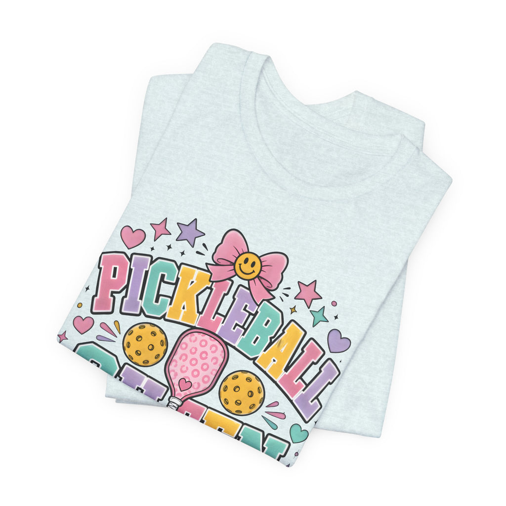 Pickleball Queen Tee — Cute Pastel Pickleball Shirt for Women & Girls