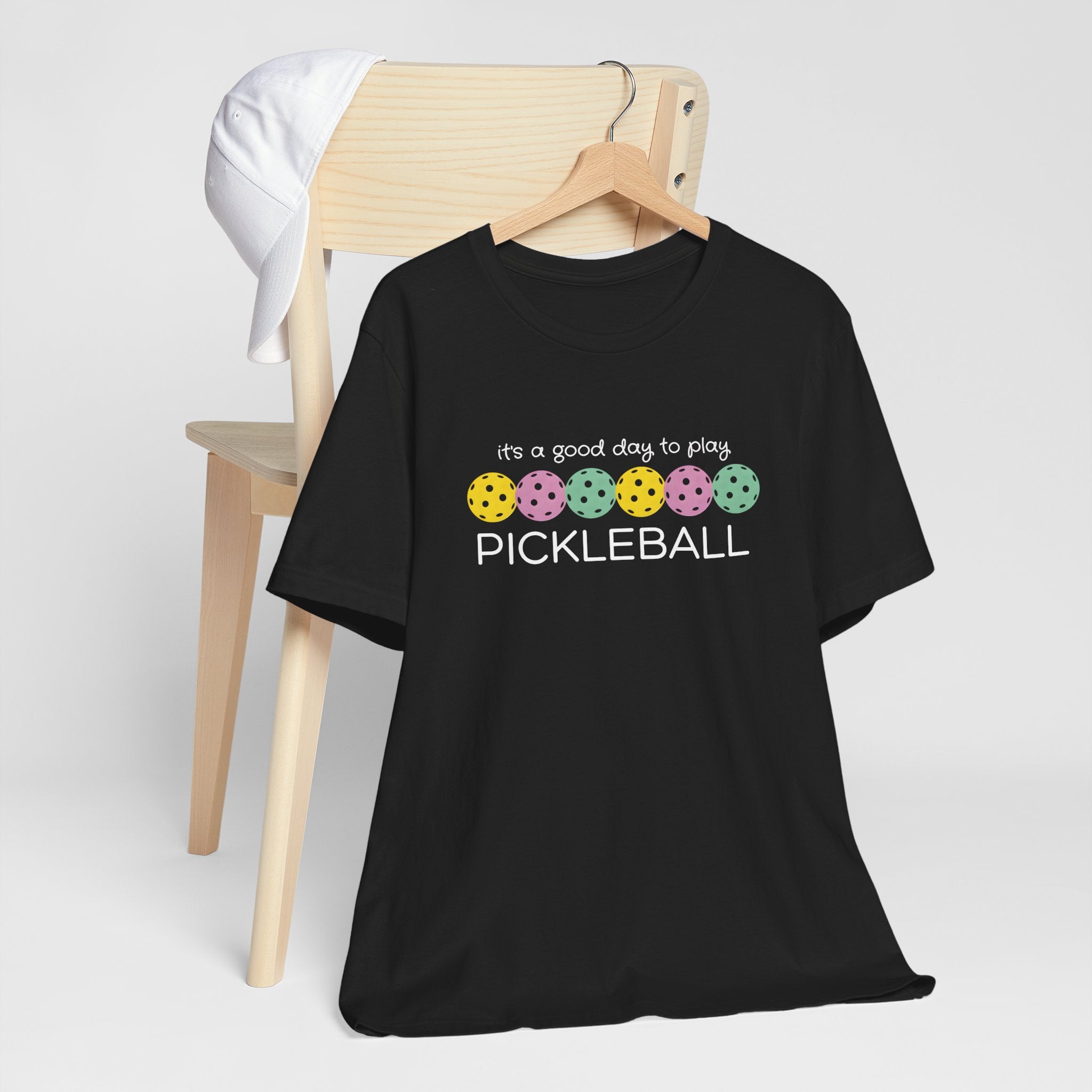 Pickleball T-Shirt – “It’s a Good Day to Play Pickleball” Graphic Tee