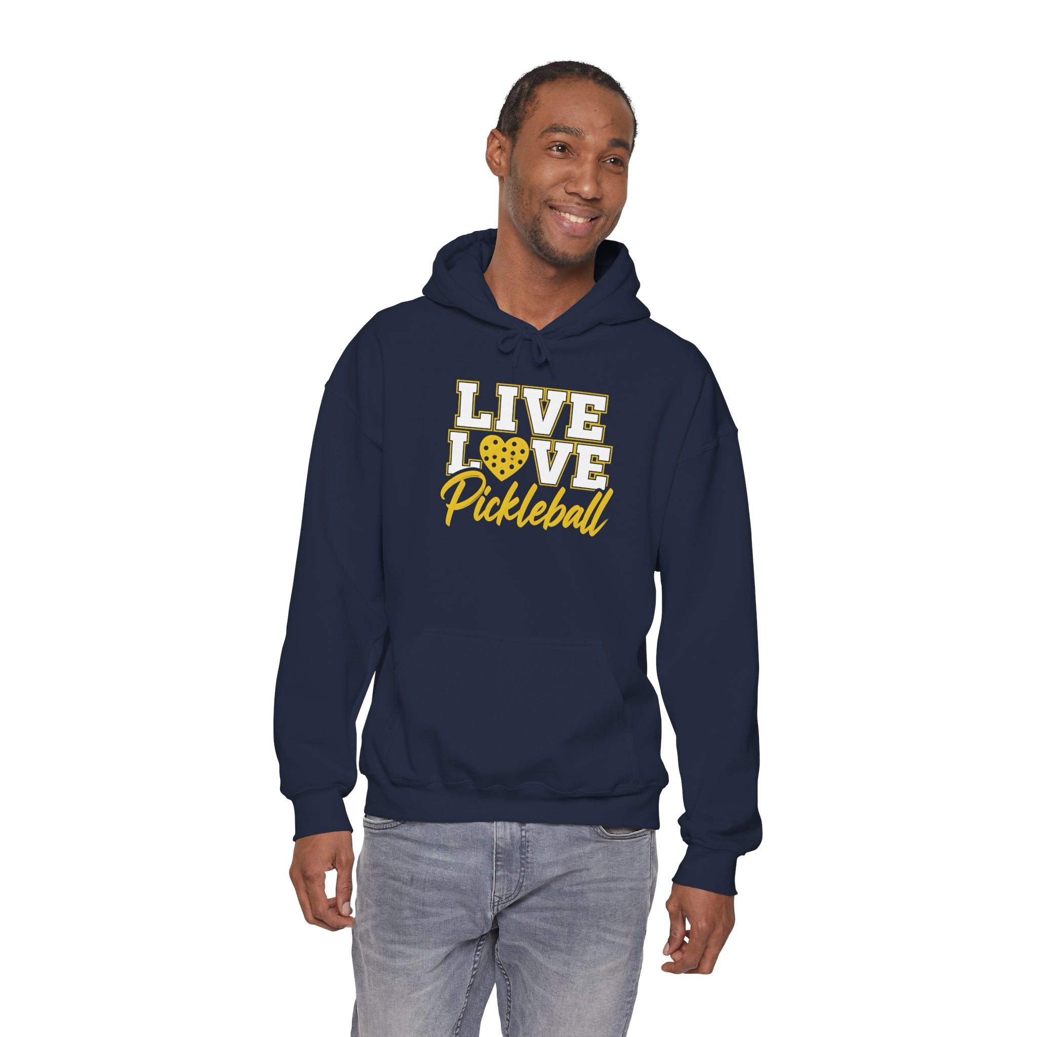 Live Love Pickleball Hoodie — Pickleball Player Gift Pullover
