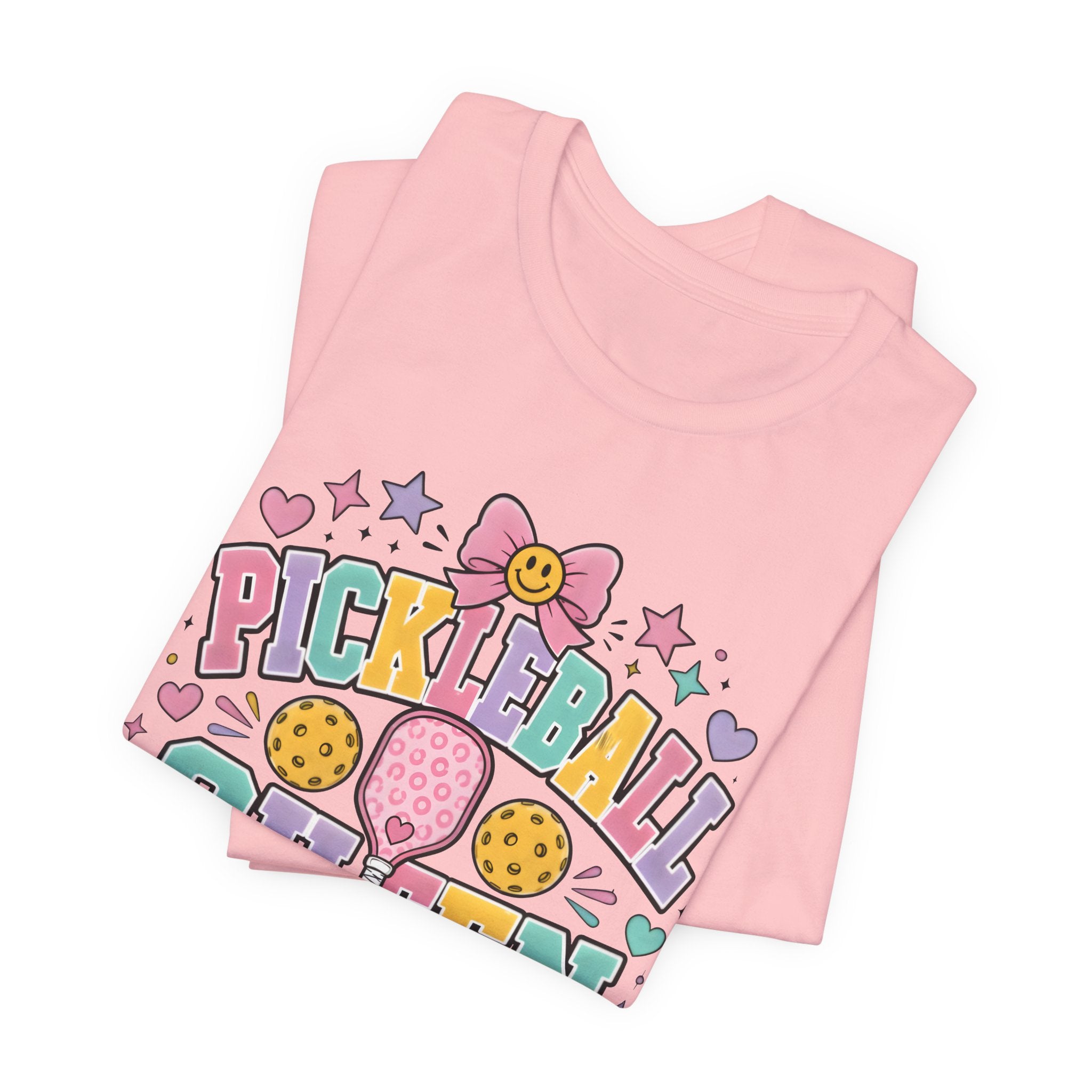 Pickleball Queen Tee — Cute Pastel Pickleball Shirt for Women & Girls