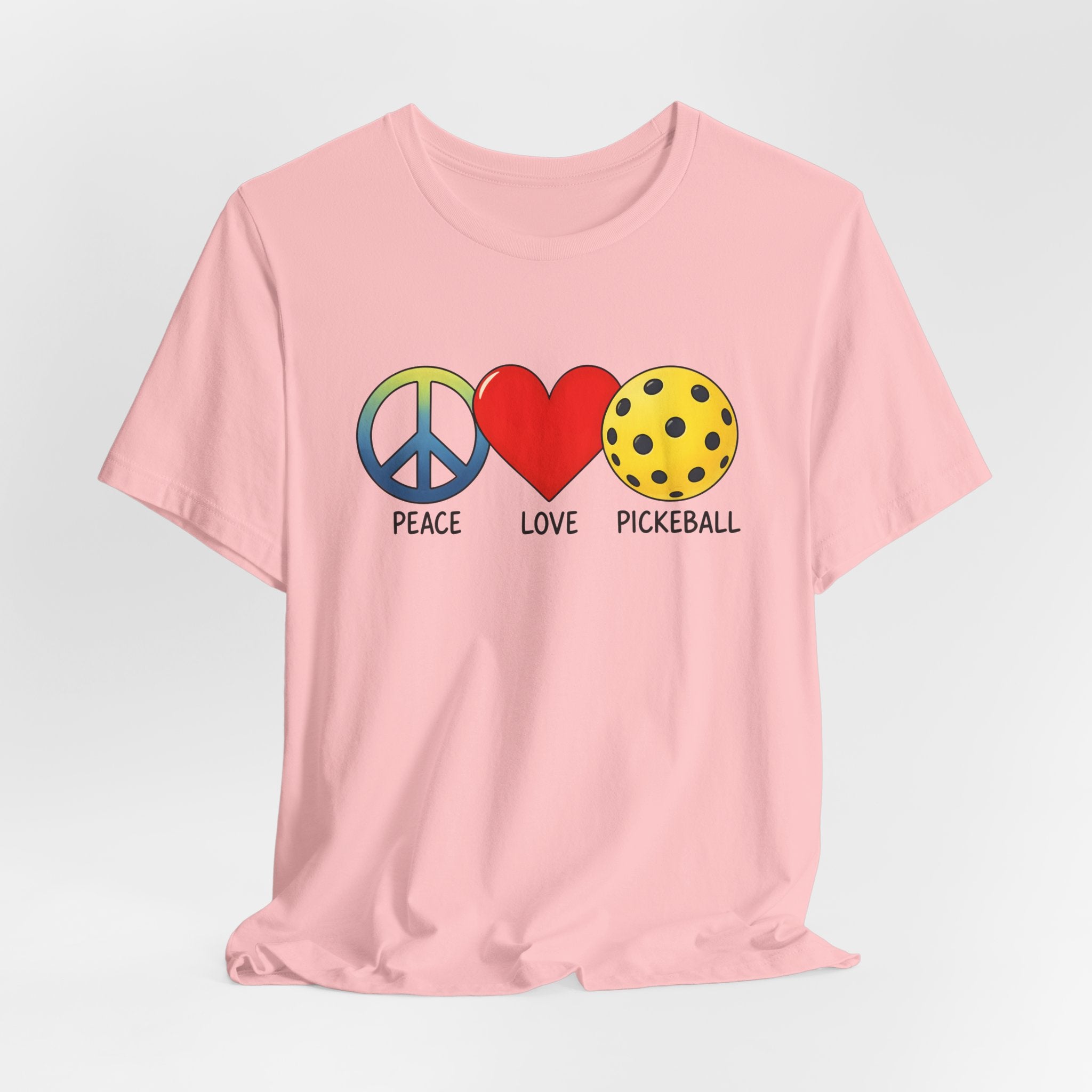 Pickleball Peace Love Tee