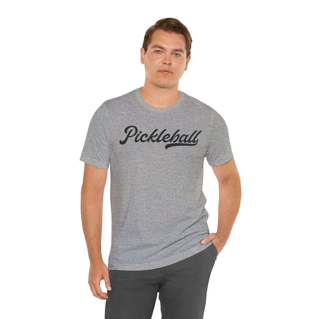 Pickleball Script Tee — Retro Pickleball Shirt for Players & Fans