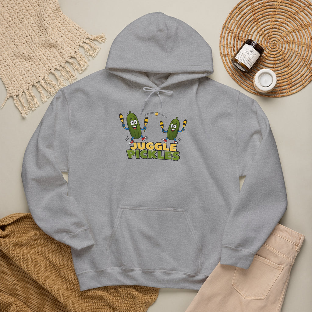 Juggling Pickles Hoodie - Funny Retro 'Juggle Pickle' Graphic Sweatshirt