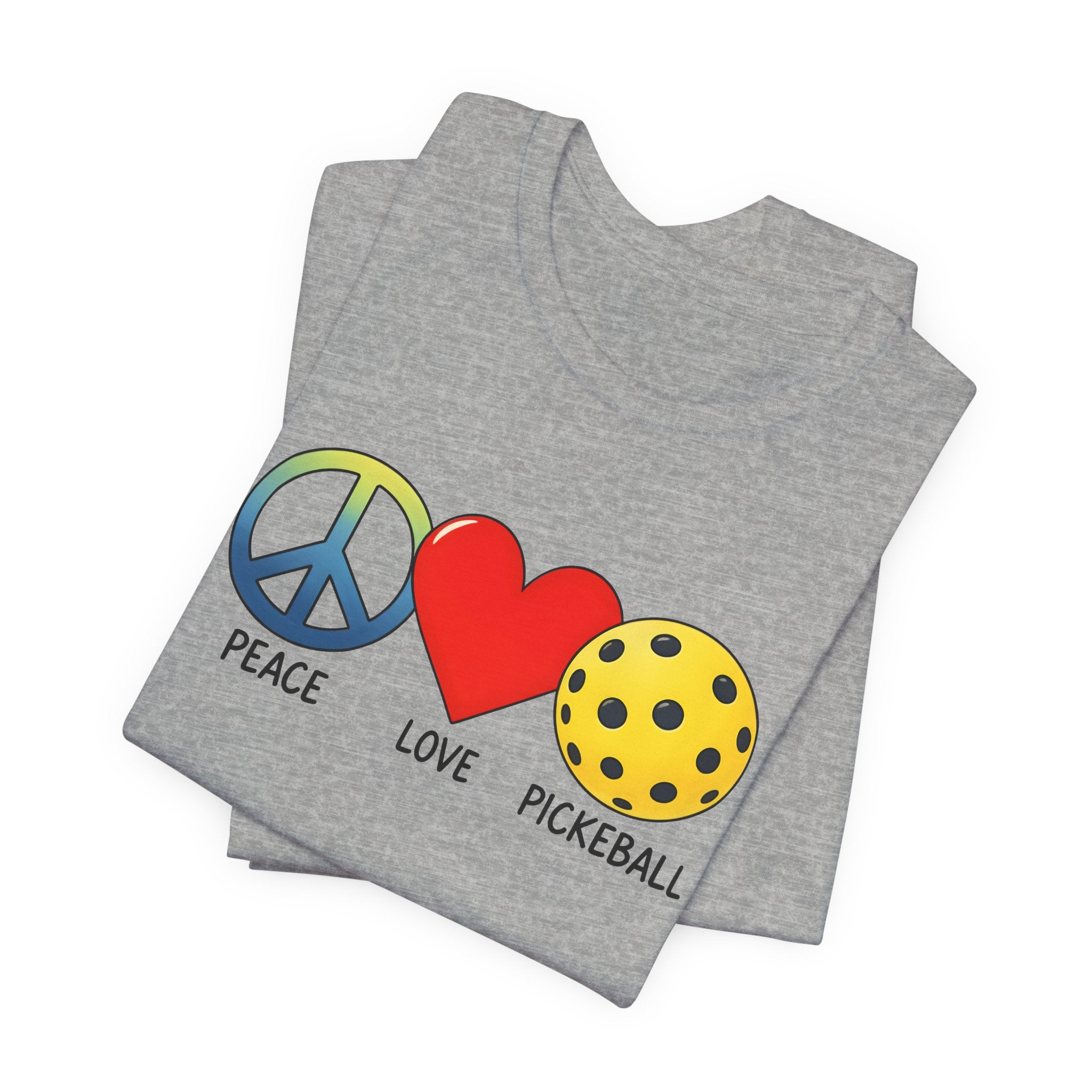 Pickleball Peace Love Tee