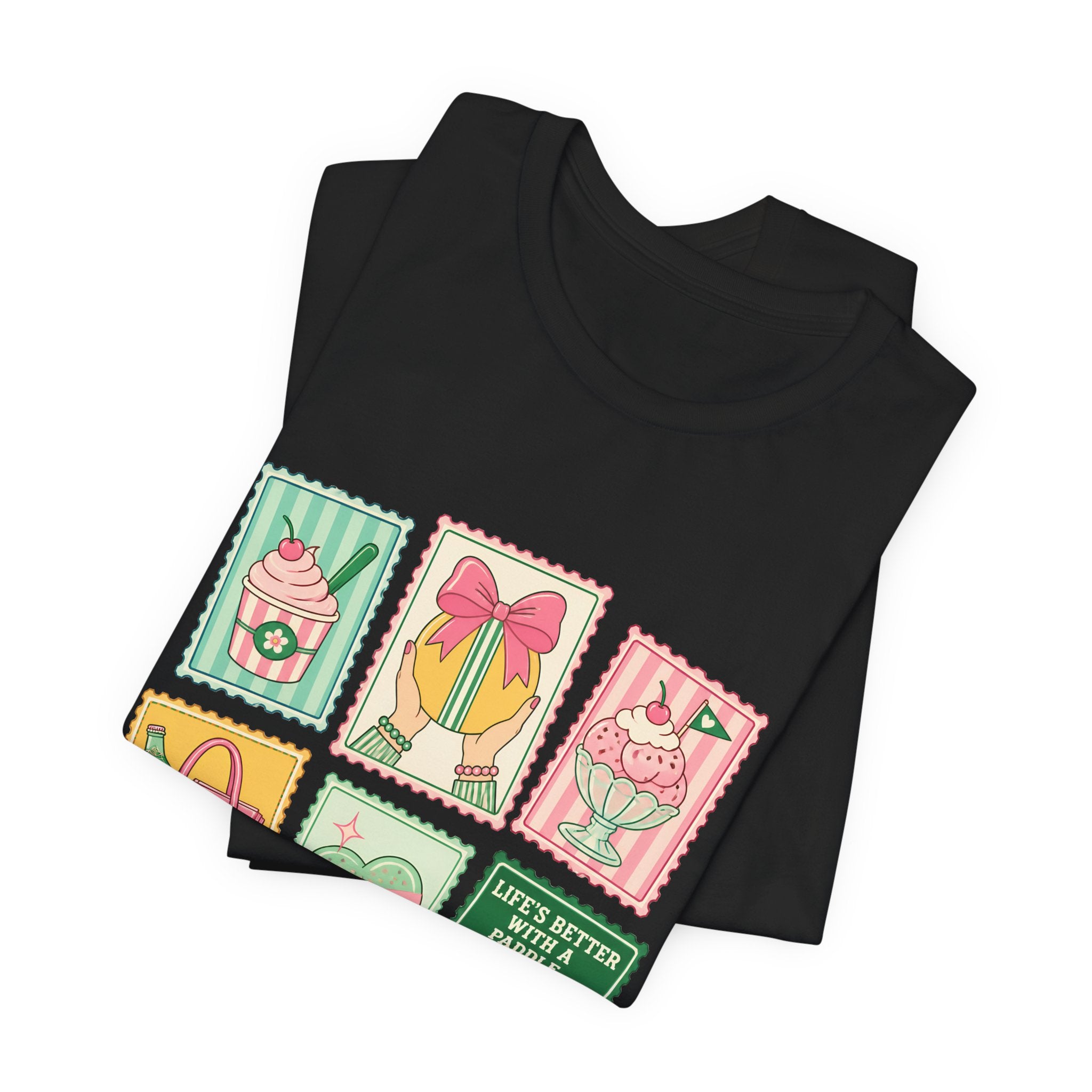 Summer Picnic Graphic Tee — 'Life's Better with a Picnic' Vintage Stamp Design