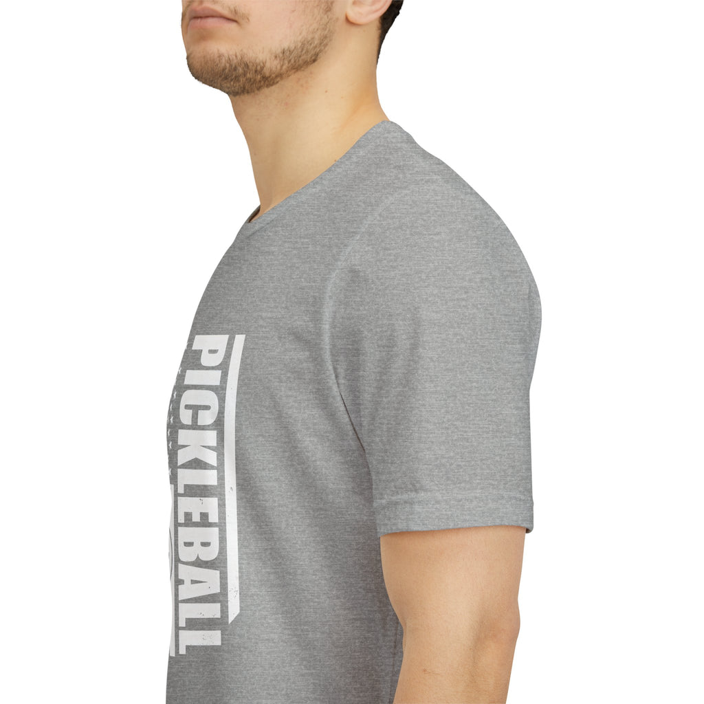 Pickleball Flag Tee — American Pickleball Player T-Shirt