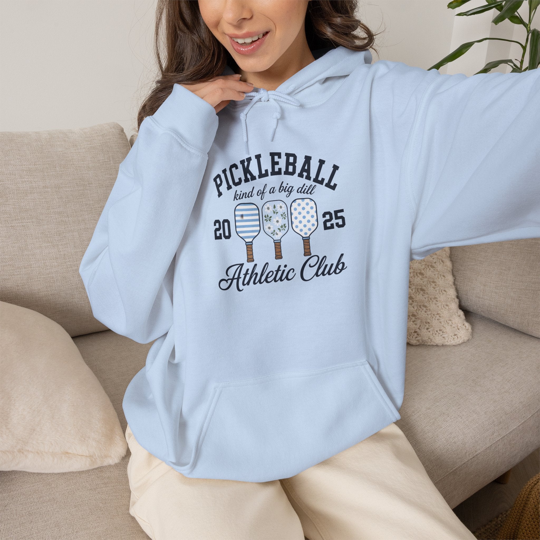 Pickleball Athletic Club Hoodie – 2025 Pickleball Paddles Crew Pullover