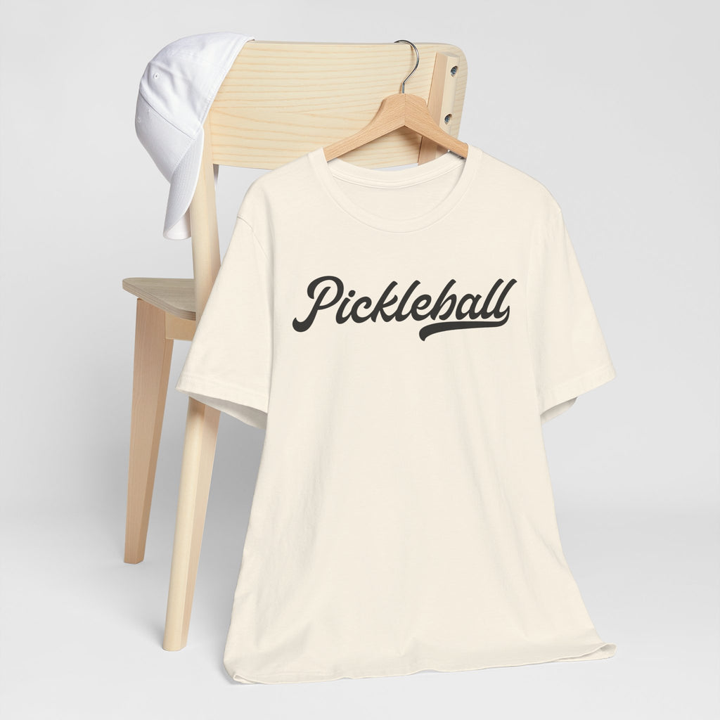 Pickleball Script Tee — Retro Pickleball Shirt for Players & Fans