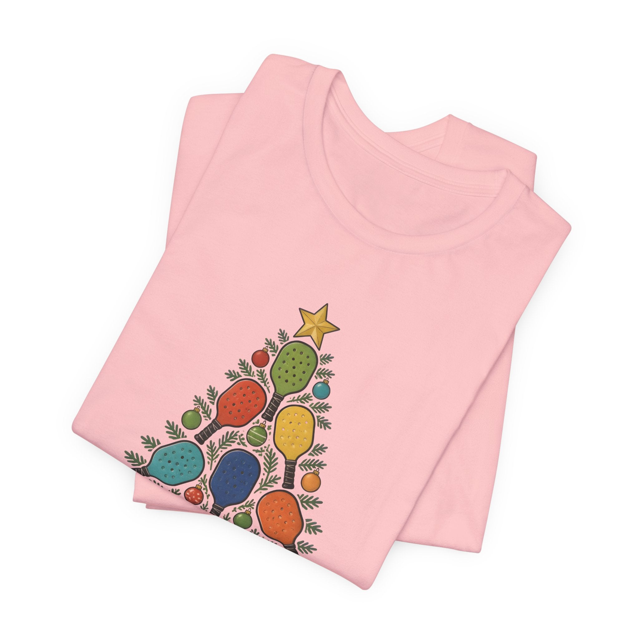 Christmas Tree String Lights T‑Shirt — Retro Holiday Bulb Tee