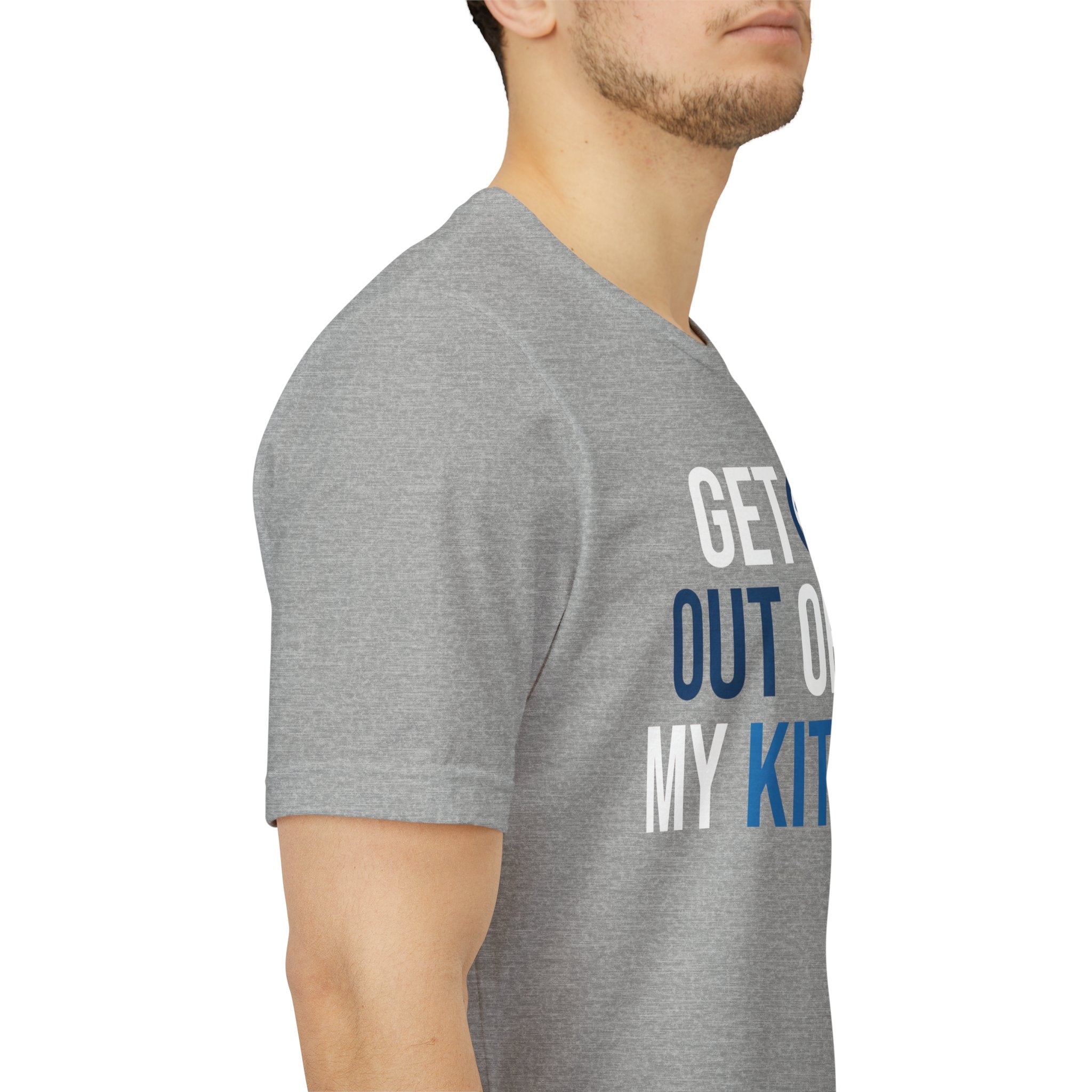 Get Out of My Kitchen Pickleball T‑Shirt – Funny Court & Kitchen Play Tee