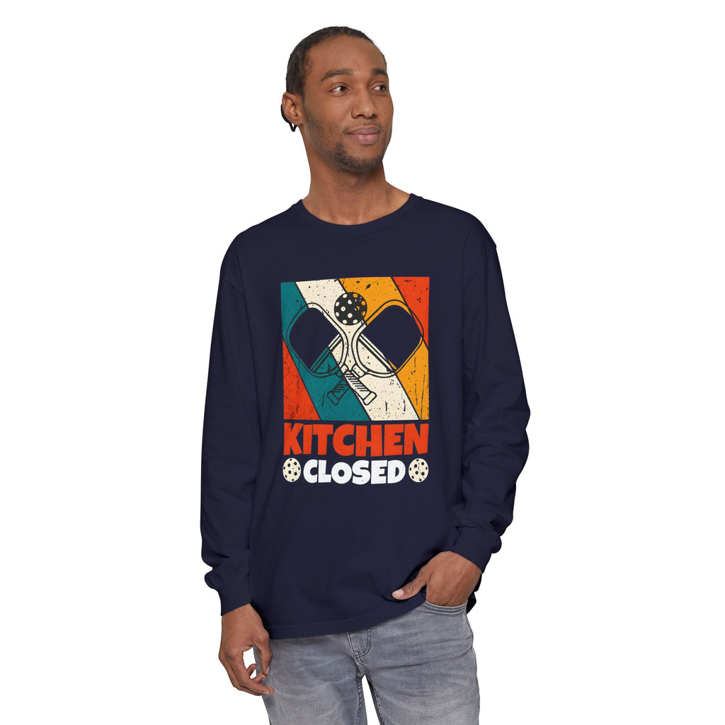 Unisex Garment-dyed Long Sleeve T-Shirt
